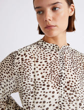 Load image into Gallery viewer, marella-womens-mllmastro-long-printed-georgette-shirt-dress-cream
