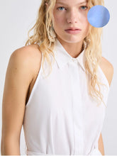 Load image into Gallery viewer, marella-womens-mllnatale-flared-poplin-dress-blue
