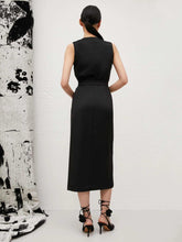 Load image into Gallery viewer, marella-womens-nef-long-belted-dress
