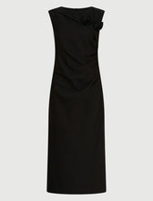 Load image into Gallery viewer, marella-womens-orsola-slim-fit-sable-dress-black
