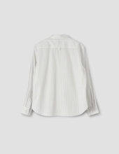 Load image into Gallery viewer, margaret-howell-simple-shirt-light-cotton-stripe-white-blue-black
