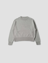 Load image into Gallery viewer, Margaret Howell MHL. Women&#39;s Flatlock Guernsey in Light Grey Cotton
