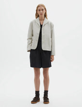 Load image into Gallery viewer, margaret-howell-womens-mhl-field-jacket-irregular-cotton-drill-chalk
