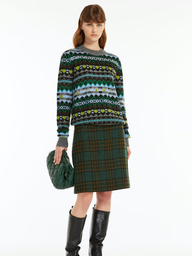 maxmara-petali-check-wool-skirt