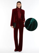 Load image into Gallery viewer, maxmara-studio-aceto-soft-velvet-trousers
