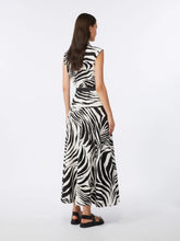 Load image into Gallery viewer, maxmara-studio-mstwest-printed-poplin-shirt-dress-black
