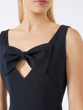 Load image into Gallery viewer, maxmara-studio-womens-alfiere-cady-midi-dress-midnight-blue
