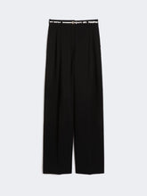 Load image into Gallery viewer, maxmara-studio-womens-flowing-cady-trousers-black
