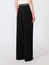 Load image into Gallery viewer, maxmara-studio-womens-flowing-cady-trousers-black

