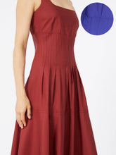 Load image into Gallery viewer, maxmara-studio-womens-mstfeltre-poplin-full-skirt-dress
