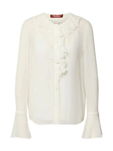 Load image into Gallery viewer, maxmara-studio-womens-mstfetta-silk-blouse
