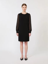 Load image into Gallery viewer, maxmara-studio-womens-mstvolto-cady-cocktail-dress-black
