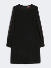 Load image into Gallery viewer, maxmara-studio-womens-mstvolto-cady-cocktail-dress-black
