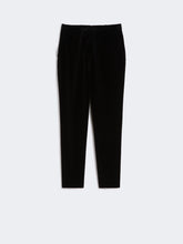 Load image into Gallery viewer, maxmara-studio-womens-neutro-slim-fit-velvet-cigarette-trousers
