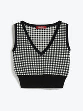 Load image into Gallery viewer, maxmara-veleno-vichy-top-viscose
