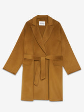 Load image into Gallery viewer, otto-dame-wool-blend-coat-mustard-bowns-cambridge
