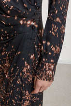 Load image into Gallery viewer, ottodame-viscose-long-dress-with-draping-nvo-ta5158-1921
