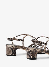 Load image into Gallery viewer, parallele-bliss-python-leather-sandals
