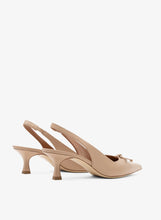 Load image into Gallery viewer, parallele-foster-nude-leather-slingback
