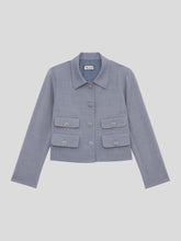 Load image into Gallery viewer, paul-and-joe-sellyn-jacket-in-blue-bowns-cambridge
