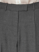 Load image into Gallery viewer, paul-and-joe-womens-anthracite-wool-trousers-mimo
