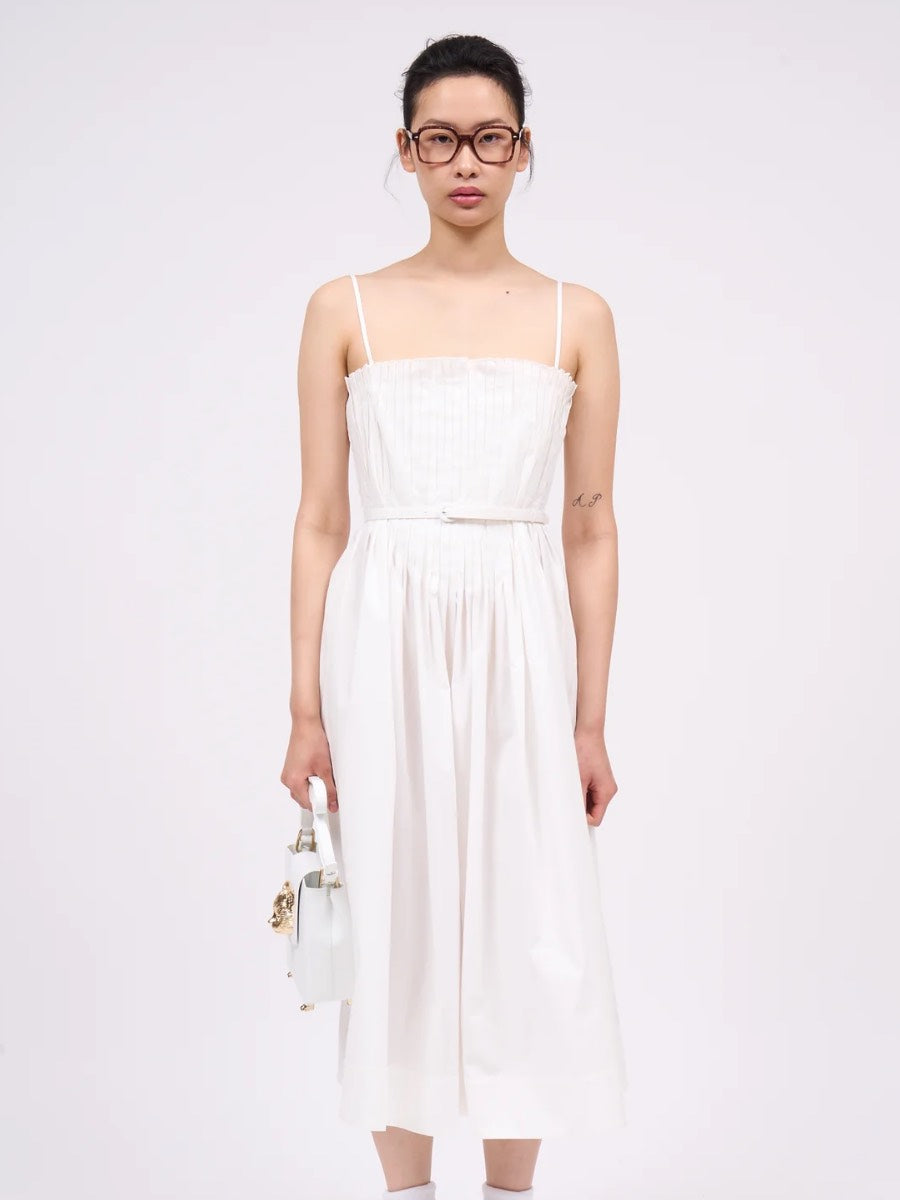 Paul and Joe Women's Clara Midi-length Strapless Dress in Cotton Popli –  bowns cambridge