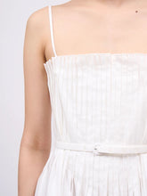 Load image into Gallery viewer, paul-and-joe-womens-clara-midi-length-strapless-dress-in-cotton-poplin
