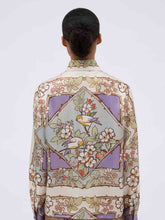 Load image into Gallery viewer, paul-and-joe-womens-elixir-printed-silk-twill-shirt-birds-in-the-cherry-tree
