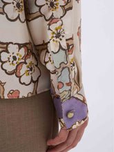 Load image into Gallery viewer, paul-and-joe-womens-elixir-printed-silk-twill-shirt-birds-in-the-cherry-tree
