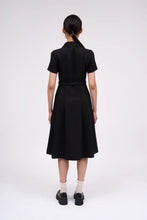 Load image into Gallery viewer, paul-and-joe-womens-madeleine-wool-blend-black-dress
