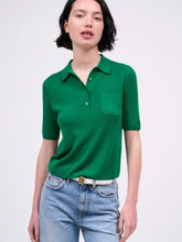 Load image into Gallery viewer, paul-and-joe-womens-oviedo-short-sleeved-merino-wool-polo-shirt
