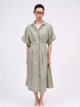 Load image into Gallery viewer, paul-and-joe-womens-portofino-loose-fitting-shirt-dress
