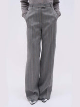 Load image into Gallery viewer, paul-and-joe-womens-rialto-striped-wool-and-silk-twill-trousers
