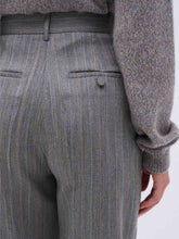 Load image into Gallery viewer, paul-and-joe-womens-rialto-striped-wool-and-silk-twill-trousers
