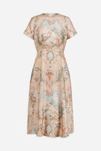 Load image into Gallery viewer, paul-and-joe-womens-tosca-long-printed-silk-twill-dress-bucolic-scene
