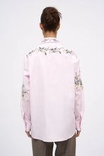 Load image into Gallery viewer, paul-joe-womens-cotton-poplin-shirt-with-handmade-placed-3d-embroidery
