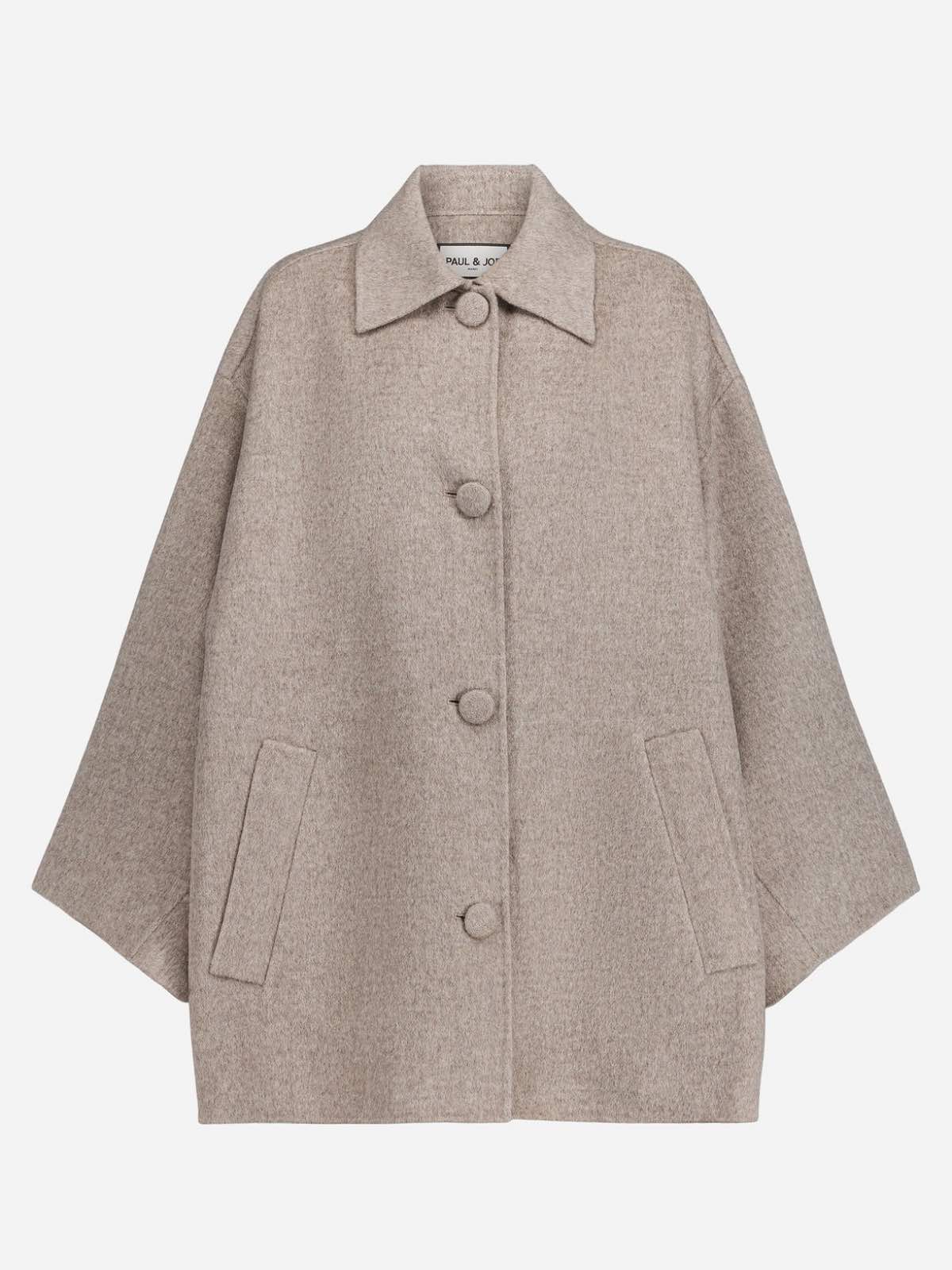 Paul & Joe Women's Short Coat in Double-Faced Wool and Cashmere