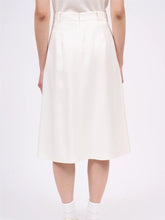Load image into Gallery viewer, paul-joe-womens-vicki-cady-midi-length-pleated-skirt-in-virgin-wool-and-silk
