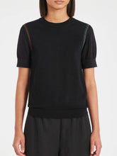 Load image into Gallery viewer, paul-smith-W1R-771N-M10989-79_20-women-s-black-coloured-stitch-knitted-top

