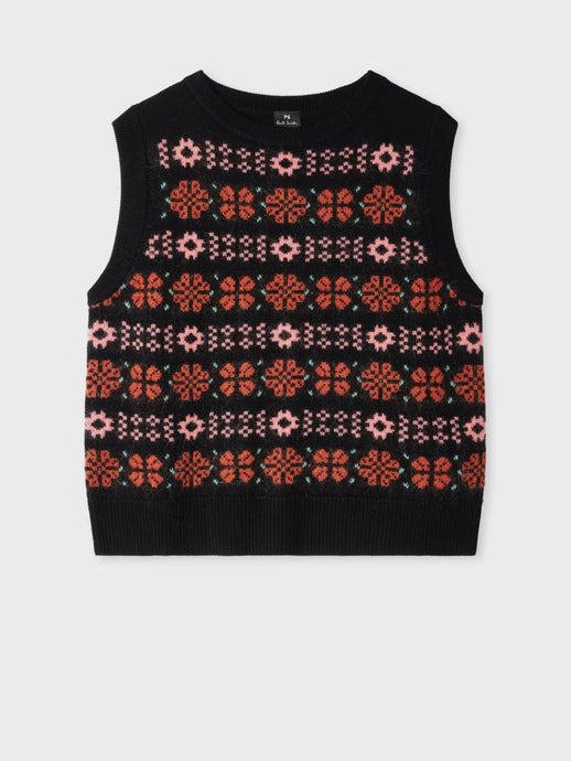 paul-smith-women-s-black-and-red-fairisle-knitted-vest-w2r-652n-t31379-79