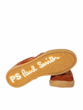 Load image into Gallery viewer, paul-smith-women-s-dover-trainers-in-brick-suede-boucle-with-pink-leather
