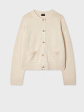 Load image into Gallery viewer, paul-smith-womens-cream-swirl-placket-cardigan

