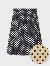 Load image into Gallery viewer, paul-smith-womens-polka-dot-stitched-pleat-midi-skirt
