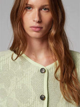 Load image into Gallery viewer, paul-smith-womens-sage-jacquard-floral-cardigan
