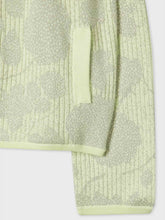 Load image into Gallery viewer, paul-smith-womens-sage-jacquard-floral-cardigan
