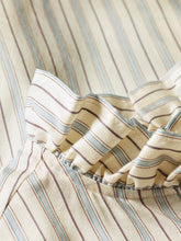 Load image into Gallery viewer, paul-smith-womens-silk-blend-stripe-ruffle-neck-shirt
