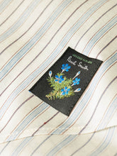 Load image into Gallery viewer, paul-smith-womens-silk-blend-stripe-ruffle-neck-shirt
