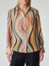 Load image into Gallery viewer, paul-smith-womens-swirl-print-silk-blend-shirt
