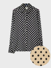 Load image into Gallery viewer, paul-smith-womens-womens-polka-dot-long-sleeve-shirt
