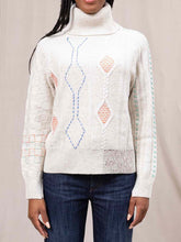 Load image into Gallery viewer, paul-smith-womens-wool-blend-patchwork-roll-neck-w2r-654n-t31380
